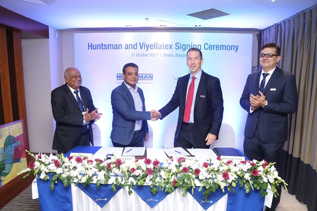 Viyellatex Group renews partnership with Huntsman chemicals